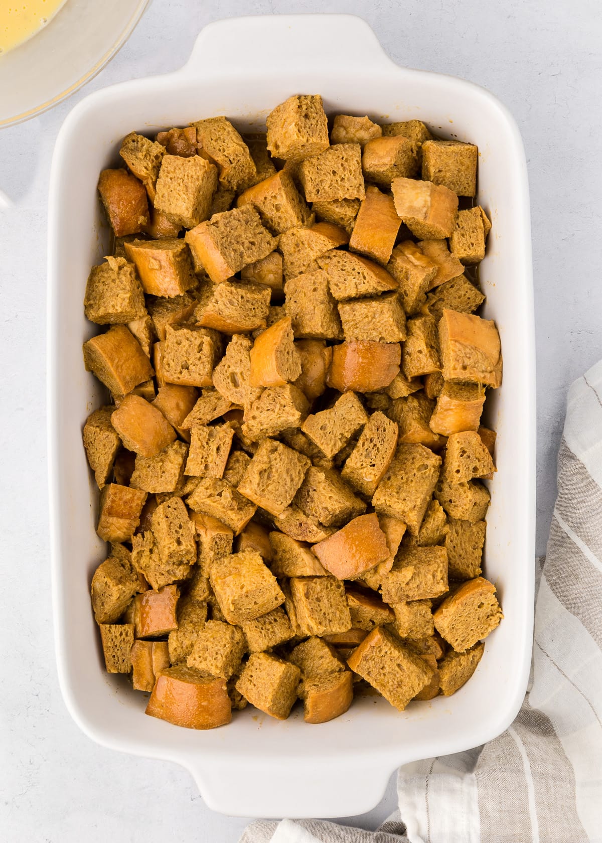 step 3 gingerbread French toast Casserole