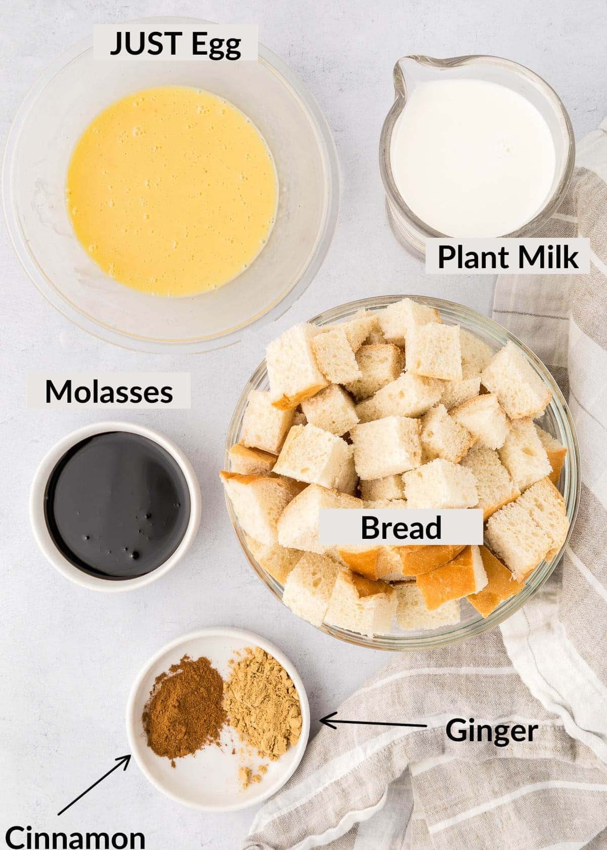 ingredients-for-gingerbread-french-toast-casserole