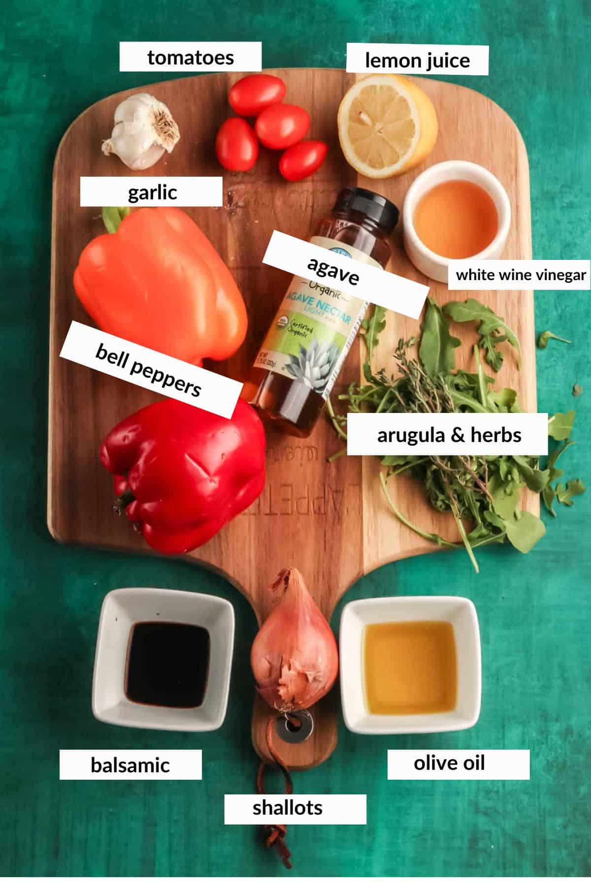 ingredients-for-roasted-bell-pepper-salad