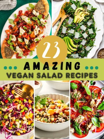 VEGAN-SALAD-RECIPES Pinterest Pin